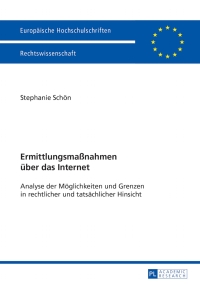 Cover image: Ermittlungsmaßnahmen ueber das Internet 1st edition 9783631642177