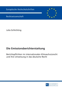 表紙画像: Die Emissionsberichterstattung 1st edition 9783631642191