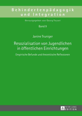 Cover image: Resozialisation von Jugendlichen in oeffentlichen Einrichtungen 1st edition 9783631642214