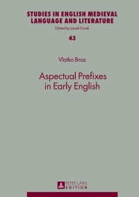 Cover image: Aspectual Prefixes in Early English 1st edition 9783631645291