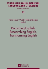 表紙画像: Recording English, Researching English, Transforming English 1st edition 9783631642238