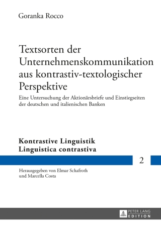 Cover image: Textsorten der Unternehmenskommunikation aus kontrastiv-textologischer Perspektive 1st edition 9783631648131