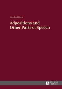 Cover image: Adpositions and Other Parts of Speech 1st edition 9783631637869