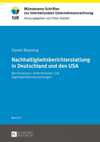 Imagen de portada: Nachhaltigkeitsberichterstattung in Deutschland und den USA 1st edition 9783631645475