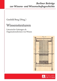 Cover image: Wissenstexturen 1st edition 9783631645703
