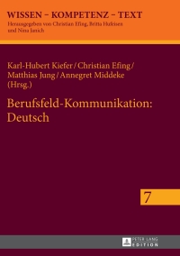 Cover image: Berufsfeld-Kommunikation: Deutsch 1st edition 9783631629512
