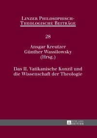 Imagen de portada: Das II. Vatikanische Konzil und die Wissenschaft der Theologie 1st edition 9783631645826