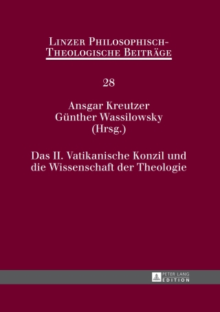 Imagen de portada: Das II. Vatikanische Konzil und die Wissenschaft der Theologie 1st edition 9783631645826