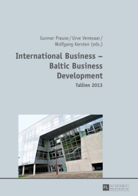 Imagen de portada: International Business – Baltic Business Development- Tallinn 2013 1st edition 9783631638163