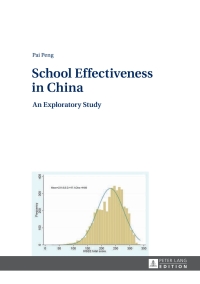 Titelbild: School Effectiveness in China 1st edition 9783631648582