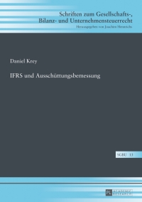 Imagen de portada: IFRS und Ausschuettungsbemessung 1st edition 9783631648636