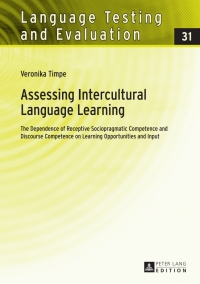 Cover image: Assessing Intercultural Language Learning 1st edition 9783631650080