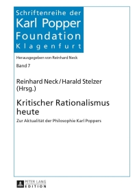 Cover image: Kritischer Rationalismus heute 1st edition 9783631610367