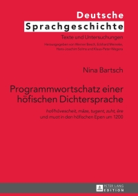 Cover image: Programmwortschatz einer hoefischen Dichtersprache 1st edition 9783631646090