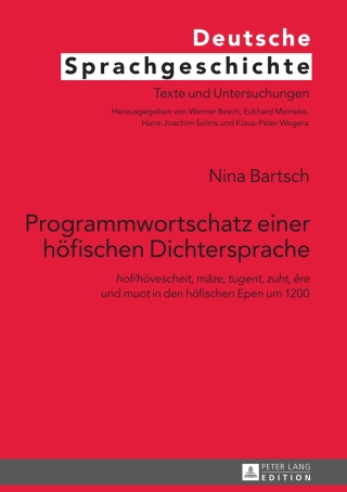 Imagen de portada: Programmwortschatz einer hoefischen Dichtersprache 1st edition 9783631646090