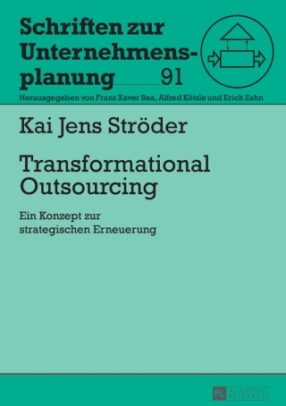 Cover image: Transformational Outsourcing 1st edition 9783631650264