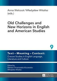 Titelbild: Old Challenges and New Horizons in English and American Studies 1st edition 9783631650288