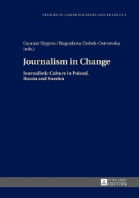 Cover image: Journalism in Change 1st edition 9783631649213
