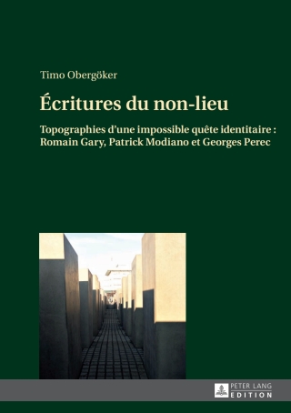 Cover image: Écritures du non-lieu 2nd edition 9783631649329