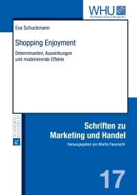 Cover image: Shopping Enjoyment 1st edition 9783631650486