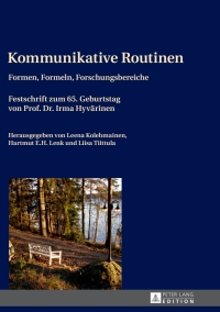 Cover image: Kommunikative Routinen 1st edition 9783631649831