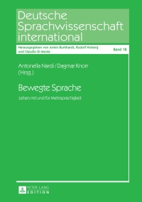 Cover image: Bewegte Sprache 1st edition 9783631649930