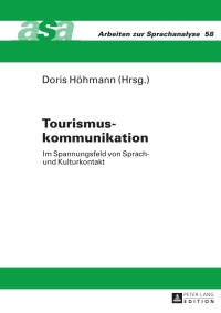 Cover image: Tourismuskommunikation 1st edition 9783631629345