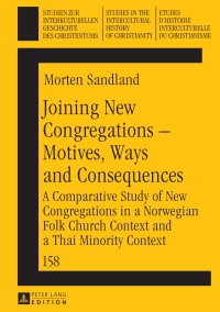 Cover image: Joining New Congregations – Motives, Ways and Consequences 1st edition 9783631650639