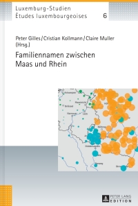 Cover image: Familiennamen zwischen Maas und Rhein 1st edition 9783631646793