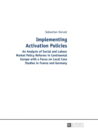 Imagen de portada: Implementing Activation Policies 1st edition 9783631651070