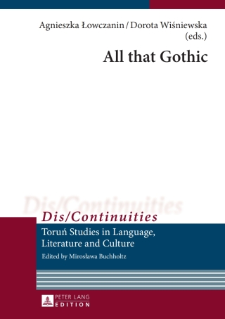 Cover image: All that Gothic 1st edition 9783631638873