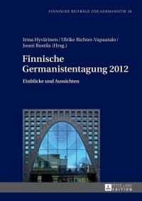 Cover image: Finnische Germanistentagung 2012 1st edition 9783631651193