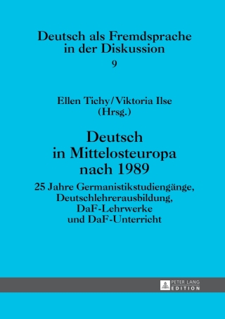 Immagine di copertina: Deutsch in Mittelosteuropa nach 1989 1st edition 9783631650806