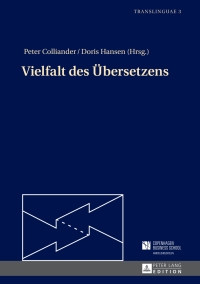 Cover image: Vielfalt des Uebersetzens 1st edition 9783631647011