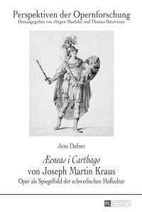 Cover image: «Æeneas i Carthago» von Joseph Martin Kraus 1st edition 9783631647196
