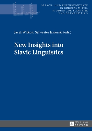 Cover image: New Insights into Slavic Linguistics 1st edition 9783631647318