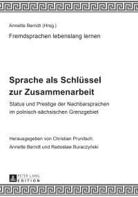 Cover image: Sprache als Schluessel zur Zusammenarbeit 1st edition 9783631653944