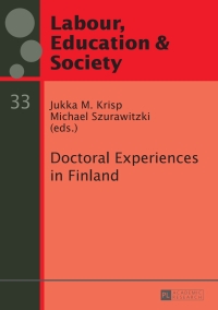 Imagen de portada: Doctoral Experiences in Finland 1st edition 9783631651568