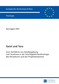 Imagen de portada: Geist und Tora 1st edition 9783631652893