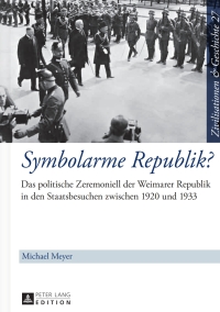 Cover image: Symbolarme Republik? 1st edition 9783631652909