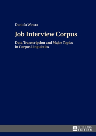 Cover image: Job Interview Corpus 1st edition 9783631654026