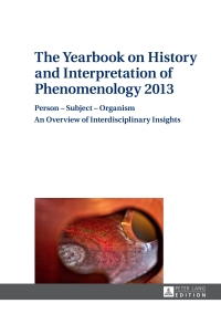 Immagine di copertina: The Yearbook on History and Interpretation of Phenomenology 2013 1st edition 9783631650691