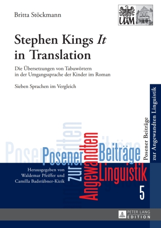 Cover image: Stephen King’s «It» in Translation 1st edition 9783631651704