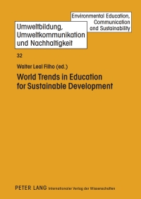 Titelbild: World Trends in Education for Sustainable Development 1st edition 9783631619568