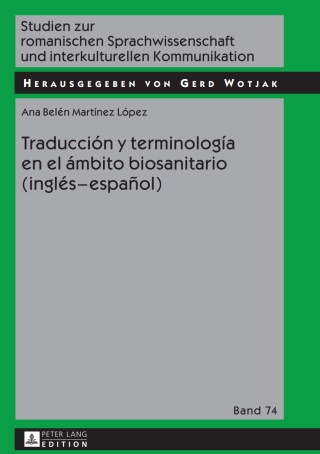 Immagine di copertina: Traducción y terminología en el ámbito biosanitario (inglés – español) 1st edition 9783631595879