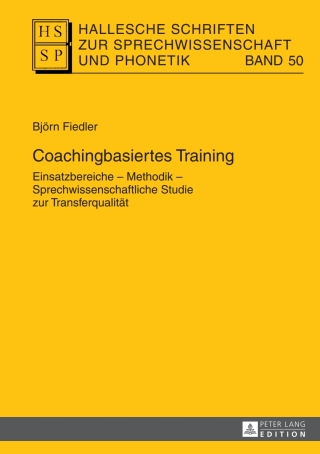 Cover image: Coachingbasiertes Training 1st edition 9783631654347