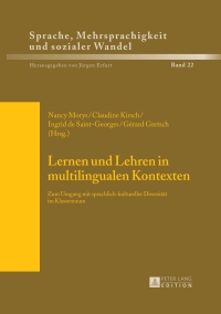 Cover image: Lernen und Lehren in multilingualen Kontexten 1st edition 9783631653746