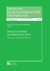 Imagen de portada: Deutsch kontrastiv aus italienischer Sicht 1st edition 9783631654521