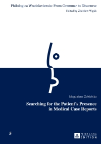 Titelbild: Searching for the Patients Presence in Medical Case Reports 1st edition 9783631652114