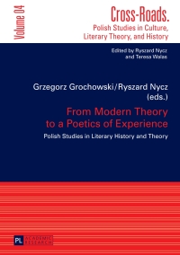 Cover image: From Modern Theory to a Poetics of Experience 1st edition 9783631623626